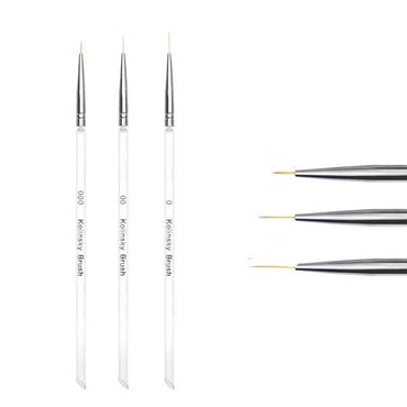 Nails Art Brushes For Manicure Set 3D Pen UV Gel Acrylic Extension Builder Brushes Nail Accessoires Tool Nail Brushes Decoration - east2cart.uk