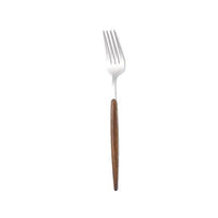 5Pcs/ Stainless Steel Cutlery With Wooden Handle - east2cart.uk