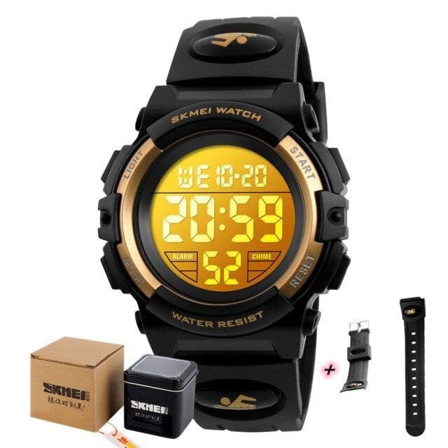 Children's LED Waterproof Digital Watch - east2cart.uk