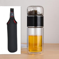 Drinkware Double Glass Infuser Bottle - east2cart.uk