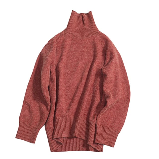 Autumn Winter Ladies Oversized Cashmere Jumper - east2cart.uk