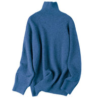 Autumn Winter Ladies Oversized Cashmere Jumper - east2cart.uk