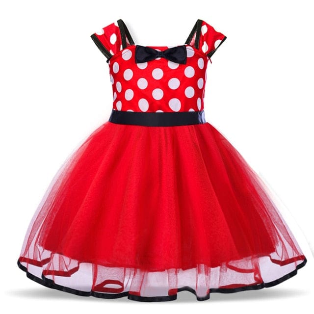 Girls Polka Dot Party Dress