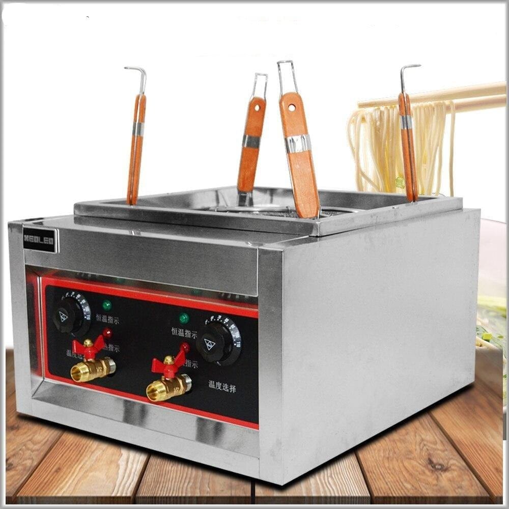 16L Electric Noodle Cooker Stainless Steel Commercial Stove - east2cart.uk