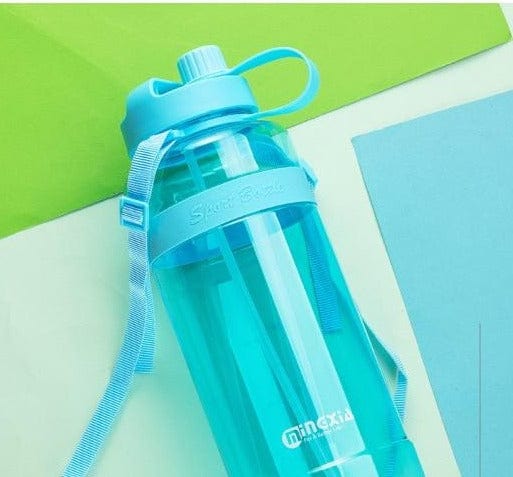 Sport Water Bottle with Straw BPA Free 1L - east2cart.uk