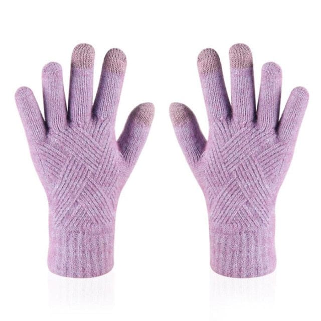 Winter Warm Knitted Thick Gloves