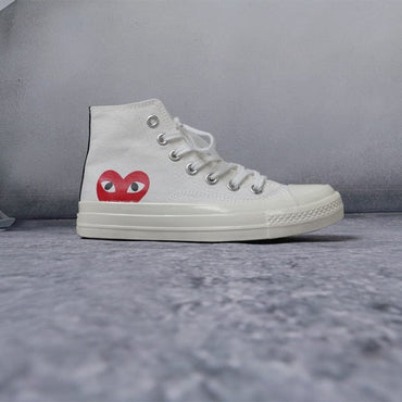 Love Style Unisex Brand Skateboarding Shoes High Top Play Shoes Zapatos De Mujer Hombre Outdoor Casual OffWhite Cdg 1970s Shoes - east2cart.uk