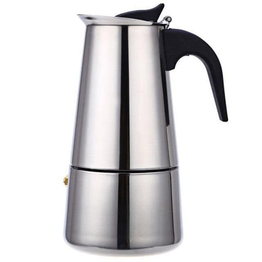 Stainless Steel Geyser Coffee Maker - east2cart.uk