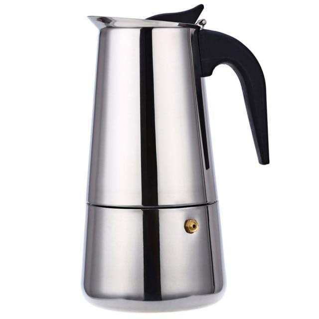 Stainless Steel Geyser Coffee Maker - east2cart.uk