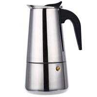 Stainless Steel Geyser Coffee Maker - east2cart.uk