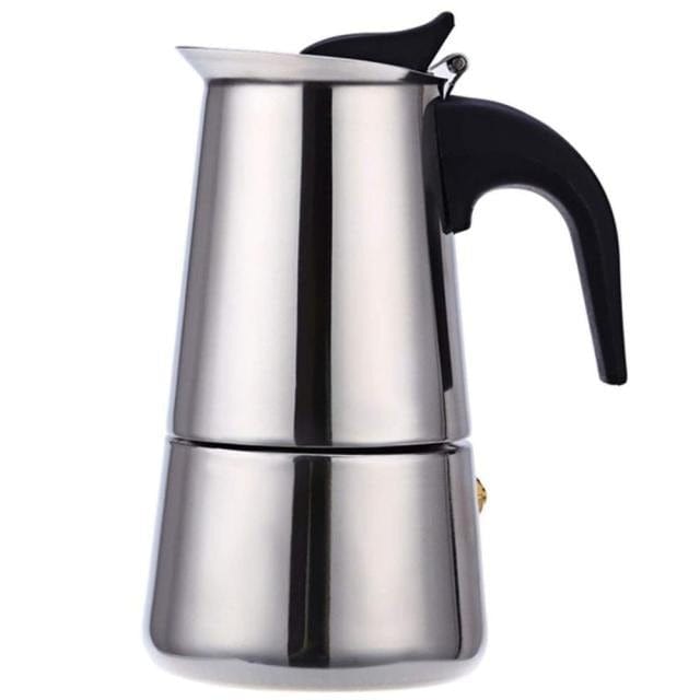 Stainless Steel Geyser Coffee Maker - east2cart.uk