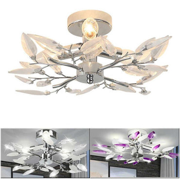 Stylish LED Leaf Chandelier Lighting