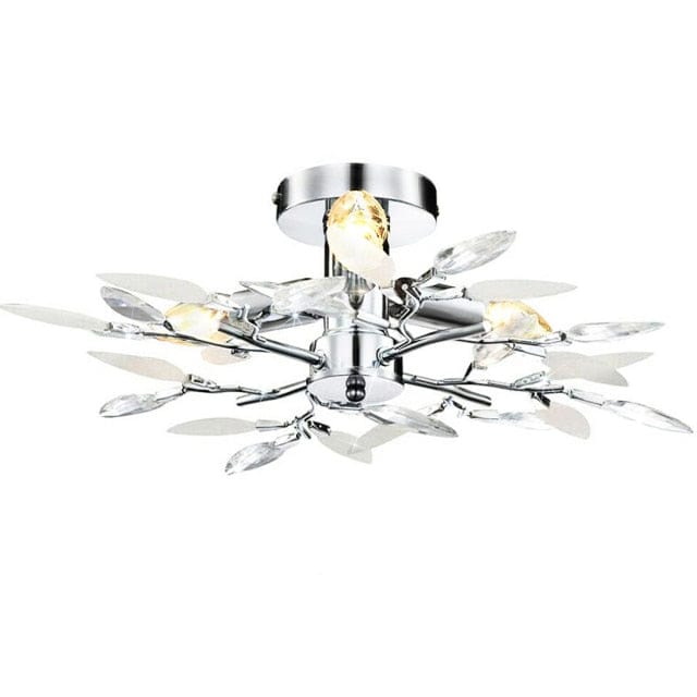 Stylish LED Leaf Chandelier Lighting