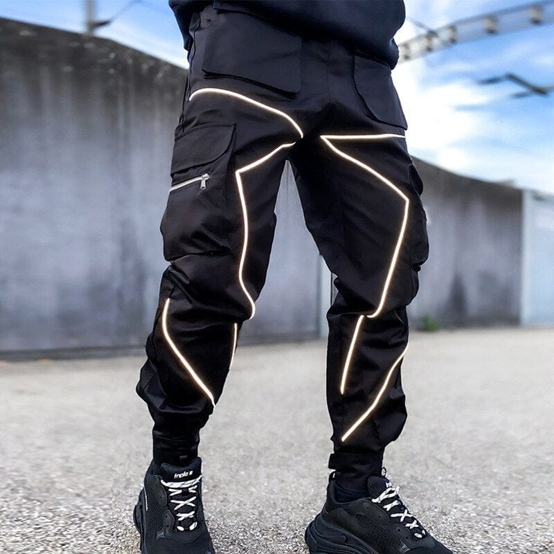 Hip Hop Straight Cargo Trousers