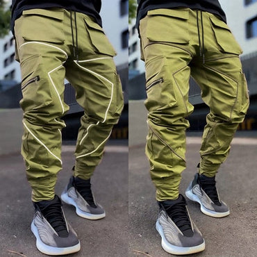 Hip Hop Straight Cargo Trousers