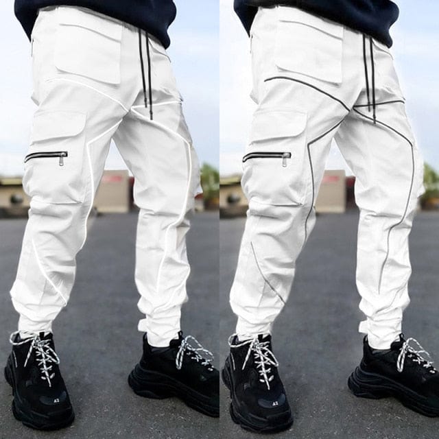 Hip Hop Straight Cargo Trousers