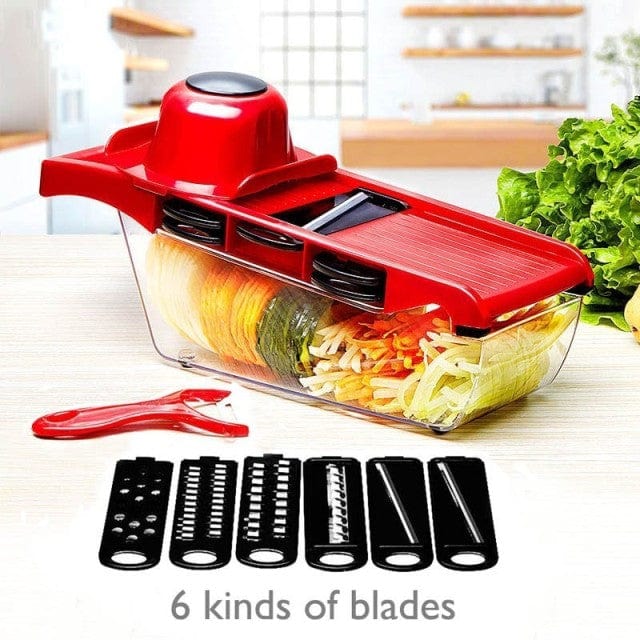 Multifunctionele Vegetable Cutter With Steel Blade Mandoline Slicer Potato Grater For Kitchen Accessories Free Shipping Items - east2cart.uk