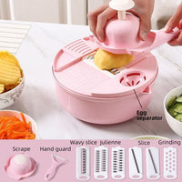 Multifunctionele Vegetable Cutter With Steel Blade Mandoline Slicer Potato Grater For Kitchen Accessories Free Shipping Items - east2cart.uk