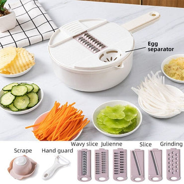 Multifunctionele Vegetable Cutter With Steel Blade Mandoline Slicer Potato Grater For Kitchen Accessories Free Shipping Items - east2cart.uk