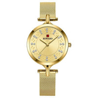 Girls Luxury Waterproof Stainless Steel Quartz Watch - east2cart.uk