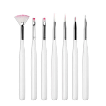 Nails Art Brushes For Manicure Set 3D Pen UV Gel Acrylic Extension Builder Brushes Nail Accessoires Tool Nail Brushes Decoration - east2cart.uk