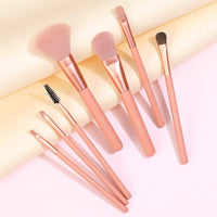 XINYAN Candy Makeup Brush Set Pink Blush Eyeshadow Concealer Lip Cosmetics Make up For Beginner Powder Foundation Beauty Tools - east2cart.uk
