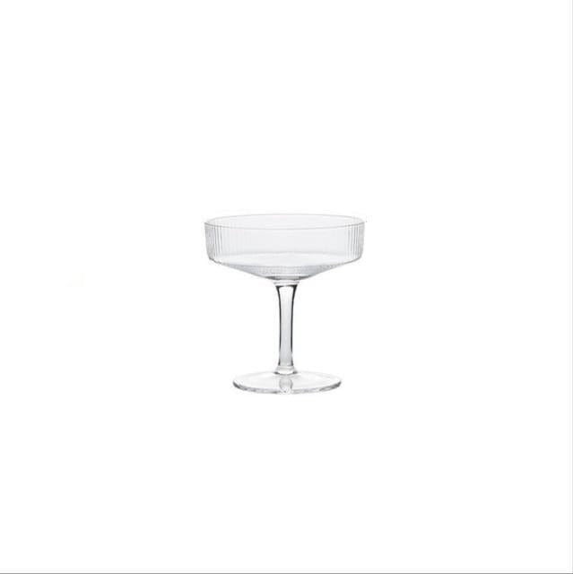 Nordic ins red wine glass lead free glass creative personality household wide mouth champagne cocktail glass cup Drinkware - east2cart.uk