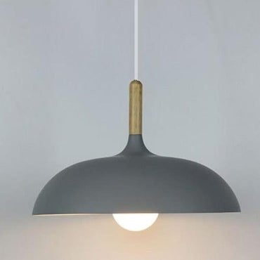 Nordic Modern LED Oak Pendant Lighting