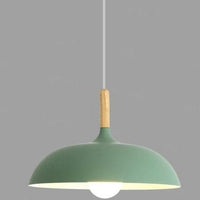 Nordic Modern LED Oak Pendant Lighting