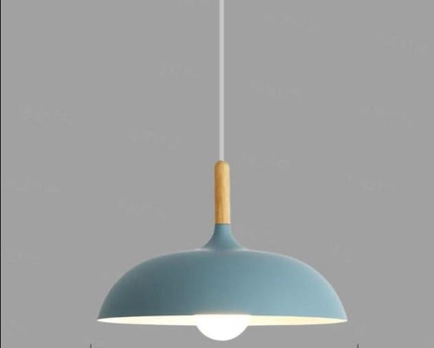 Nordic Modern LED Oak Pendant Lighting