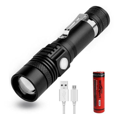 Powerful Led Flashlight Zoom Torch