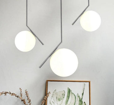 Modern Creative Glass Ball Pendant Light
