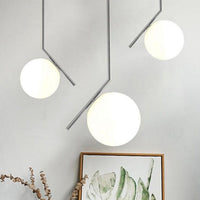 Modern Creative Glass Ball Pendant Light