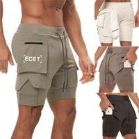 2-in-1 sports shorts