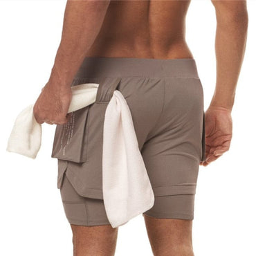 2-in-1 sports shorts