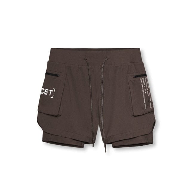 2-in-1 sports shorts