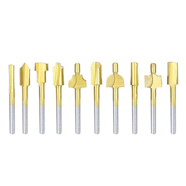 10pcs Wood Cutter Milling Fits