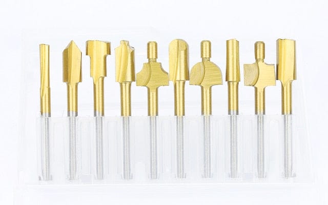 10pcs Wood Cutter Milling Fits