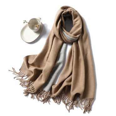 Winter Cashmere Scarf Women Thick Warm Shawls Wraps Lady Solid Scarves Fashion Tassels Pashmina Blanket quality foulard 2021 New - east2cart.uk