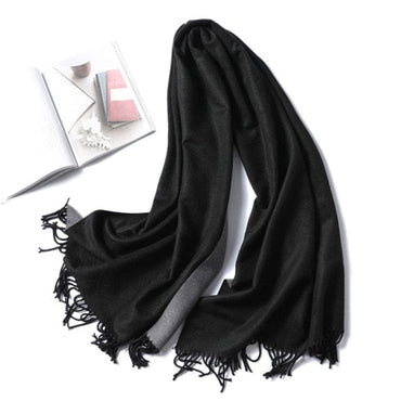 Winter Cashmere Scarf Women Thick Warm Shawls Wraps Lady Solid Scarves Fashion Tassels Pashmina Blanket quality foulard 2021 New - east2cart.uk