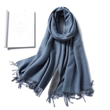 Winter Cashmere Scarf Women Thick Warm Shawls Wraps Lady Solid Scarves Fashion Tassels Pashmina Blanket quality foulard 2021 New - east2cart.uk