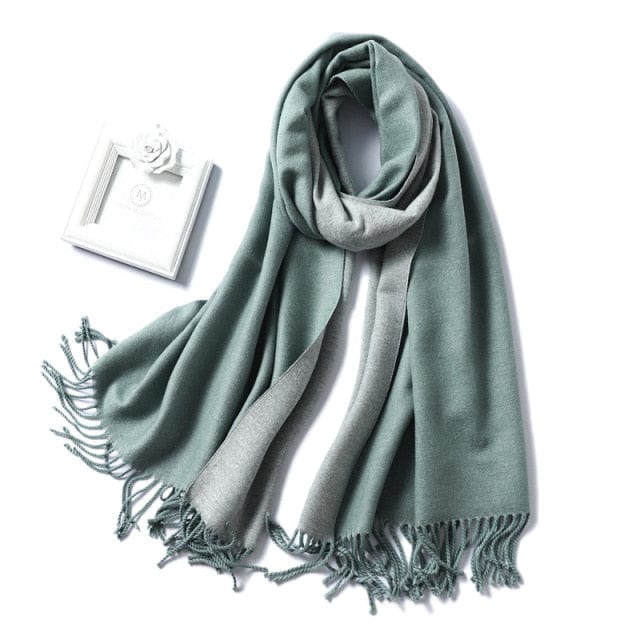 Winter Cashmere Scarf Women Thick Warm Shawls Wraps Lady Solid Scarves Fashion Tassels Pashmina Blanket quality foulard 2021 New - east2cart.uk