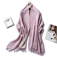 Winter Cashmere Scarf Women Thick Warm Shawls Wraps Lady Solid Scarves Fashion Tassels Pashmina Blanket quality foulard 2021 New - east2cart.uk