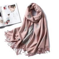 Winter Cashmere Scarf Women Thick Warm Shawls Wraps Lady Solid Scarves Fashion Tassels Pashmina Blanket quality foulard 2021 New - east2cart.uk