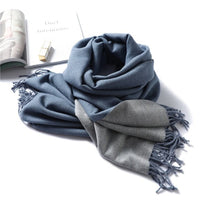 Winter Cashmere Scarf Women Thick Warm Shawls Wraps Lady Solid Scarves Fashion Tassels Pashmina Blanket quality foulard 2021 New - east2cart.uk
