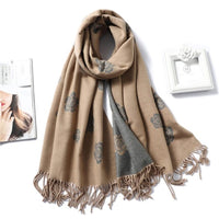 Winter Cashmere Scarf Women Thick Warm Shawls Wraps Lady Solid Scarves Fashion Tassels Pashmina Blanket quality foulard 2021 New - east2cart.uk