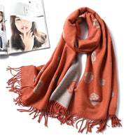 Winter Cashmere Scarf Women Thick Warm Shawls Wraps Lady Solid Scarves Fashion Tassels Pashmina Blanket quality foulard 2021 New - east2cart.uk