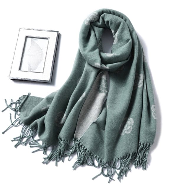 Winter Cashmere Scarf Women Thick Warm Shawls Wraps Lady Solid Scarves Fashion Tassels Pashmina Blanket quality foulard 2021 New - east2cart.uk