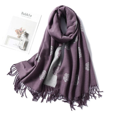 Winter Cashmere Scarf Women Thick Warm Shawls Wraps Lady Solid Scarves Fashion Tassels Pashmina Blanket quality foulard 2021 New - east2cart.uk