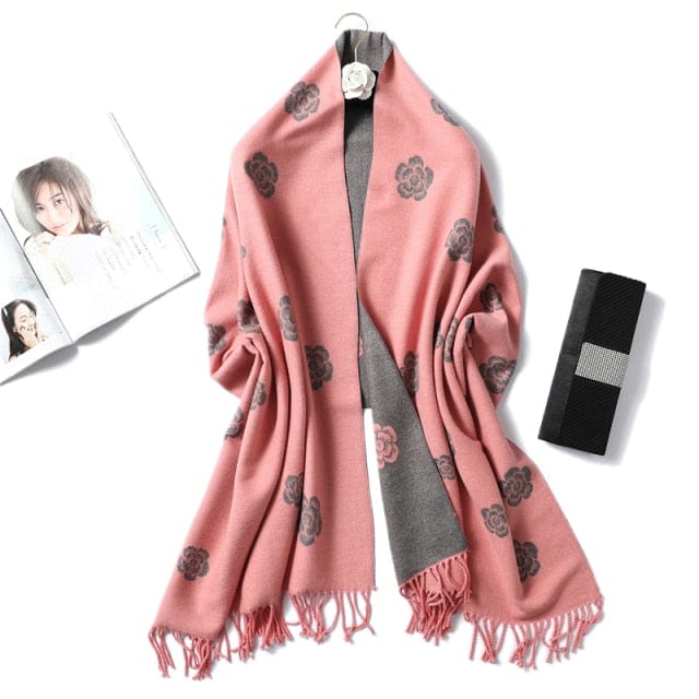 Winter Cashmere Scarf Women Thick Warm Shawls Wraps Lady Solid Scarves Fashion Tassels Pashmina Blanket quality foulard 2021 New - east2cart.uk